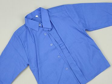 koszula w pioruny: Shirt 1.5-2 years, condition - Perfect, pattern - Monochromatic, color - Blue