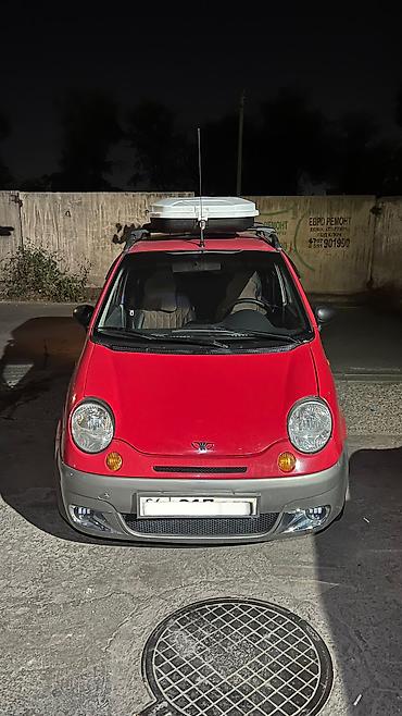 арзан матиз 1: Daewoo Matiz: 2007 г., 0.8 л, Кол менен иштөөчү, Бензин, Хетчбек — 1