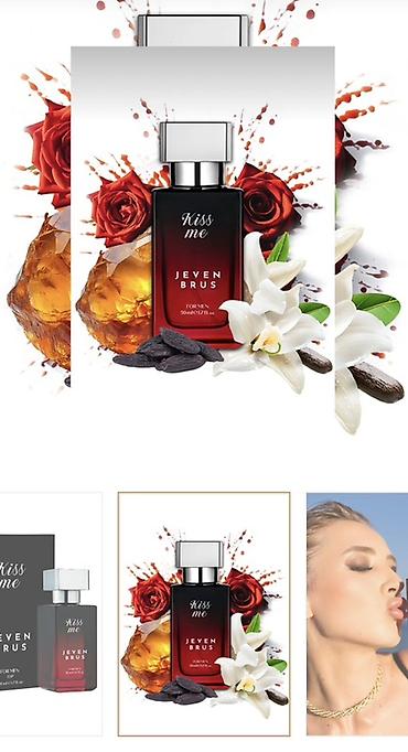 bustqalter: Məhsul: Jeven Brus “Kiss Me” EDP – kişilər üçün ətir Həcm: 50 ml — 4