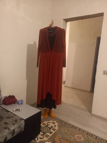 klyoş don modelleri: Вечернее платье, Макси, 2XL (EU 44)