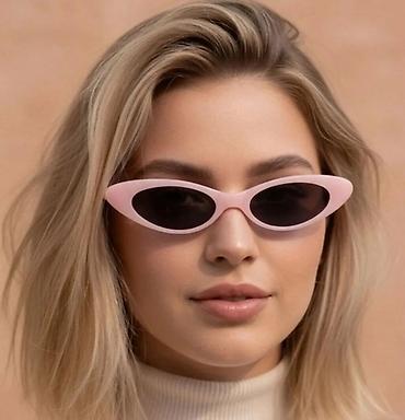 Ženske sunčane naočare – cat-eye retro dizajn - Okvir: uski, izduženi