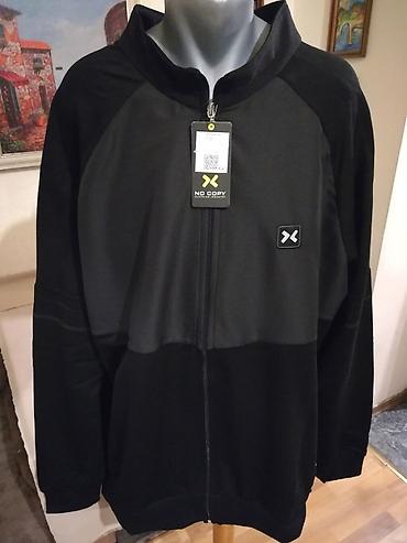 blend she: Izuzetno veliki muski duks sa kragnom No Copy u broj 6XL Crni — 1