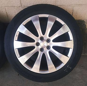 Колеса в сборе 245 / 45 / R 18, Лето, Б/у, Комплект, Легковые, Литые, отверстий - 5 — 6