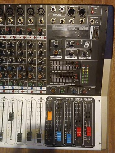 бильярдный стол купить: Yamaha KV80 gücləndiricili miks pultu - 8 mono kanal: hər kanalda XLR — 6