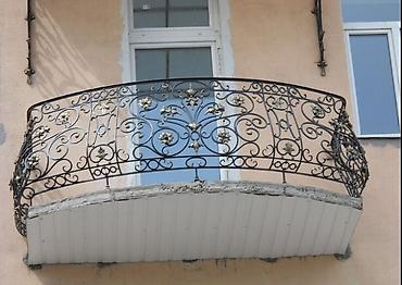 dəmir fermalar: Balkon məhəccəri, Dəmir — 7