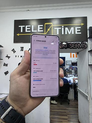 samsung 1207: Samsung Galaxy S25, 256 GB, rəng - Boz, Zəmanət, Barmaq izi, Simsiz şarj — 2