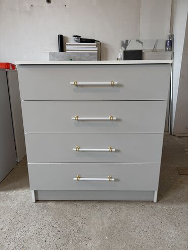 Комоды для одежды: Комод для одежды, Новый, Без зеркала, ЛДСП, цвет - Белый, Серый, Бежевый, Самовывоз, Платная доставка at lalafo.kg — 2 Комоды для одежды: Комод для одежды, Новый, Без зеркала, ЛДСП, цвет - Белый, Серый, Бежевый, Самовывоз, Платная доставка — 2