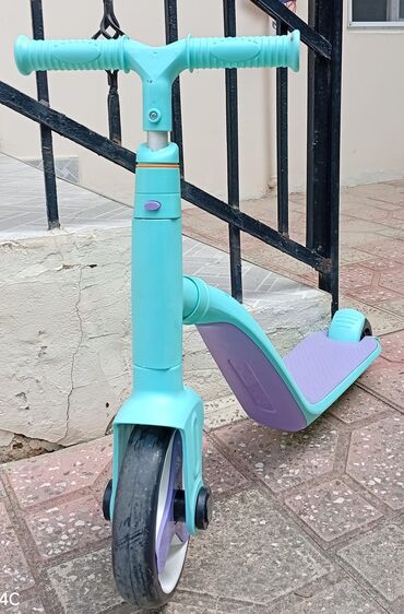 Uşaq skuterı – ikitekerli, balansı asan öyrənmək üçün ideal model