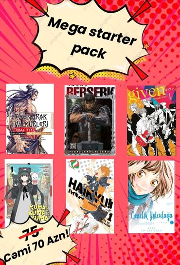 нолдон башталган миллион pdf скачать: Manga ilə bağlı Mega Starter Pack!Həmdə Endirimli qiymət ilə!Hər