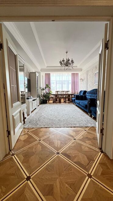 балыкчы квартира сдаю: 3 комнаты, 137 м², Элитка, 2 этаж, Дизайнерский ремонт