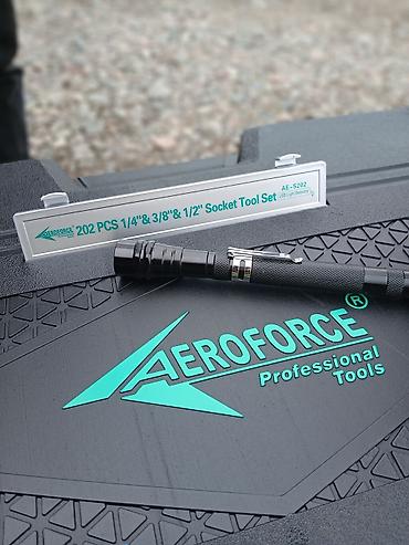 Наборы инструментов: Набор инструментов AEROFORCE Professional Tools AE-S202 — 202 предмета — 1