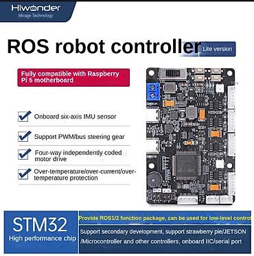 rasberry pi: Hiwonder Moebius STM32 ROS2 RRC Lite — ROS2 və robototexnika — 1