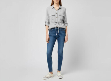 compressor t shirty: H&M, Сорочка жіноча, розмір L