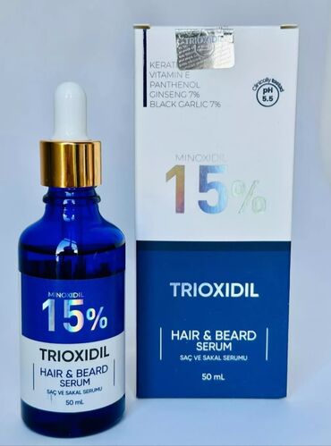 Витамины и БАДы: Trioxidil ( Триоксидил ) сыворотка для роста волос и бороды Миноксидил