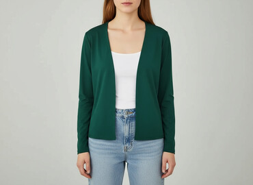 długie spódnice butelkowa zieleń: Women's blouse, size L