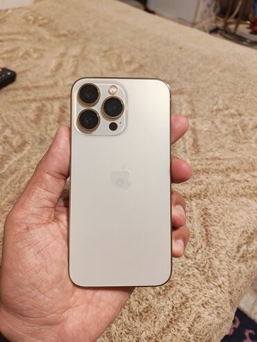 iphone 8 irsad electronics: IPhone 13 Pro, 128 GB, Qızılı, Barmaq izi, Simsiz şarj, Face ID