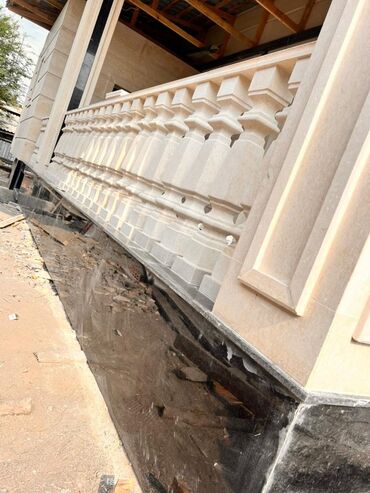 Фасадные работы: Ремонт фасада, Утепление фасада | Балясины | Гранит, Мрамор, Сары-Таш | Базальт Больше 6 лет опыта — 7