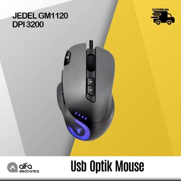 jedel k910 v Azərbaycan | Klaviaturalar: Jedel GM1120 USB Optic Mouse İstehsalçı: JEDEL Aksesuar növü: Siçan