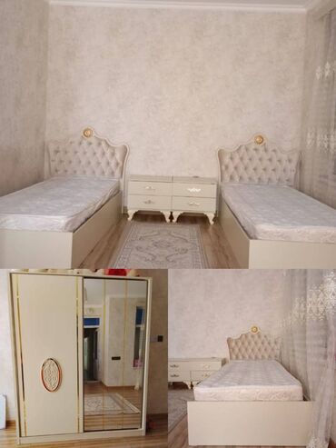 embawood yazı masası: 2 односпальные кровати, Шкаф, Тумба, 2 тумбы, Азербайджан, Б/у