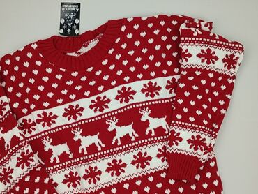 spodnie dresowe w panterkę: Women`s sweater, size L (EU 40)