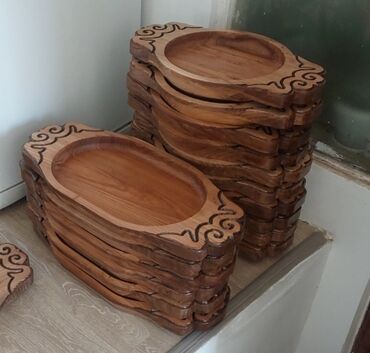 Другая посуда и кухонный инвентарь: Деревянные посуда для кафе ресторанов. Этно посуды. Эко посуды — 15
