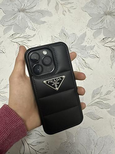 Apple iPhone: IPhone 14 Pro, Б/у, 128 ГБ, Black Titanium, Защитное стекло, Чехол, 86 % — 1