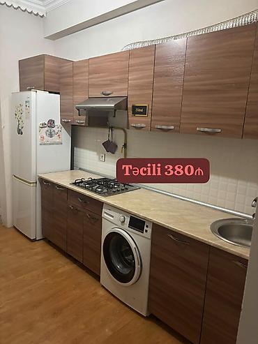 2 əl kuxna mebeli: MMetbex mebeli satılır 380₼. ölçü 3.45. Uzerinde aspirator ve moyka — 1