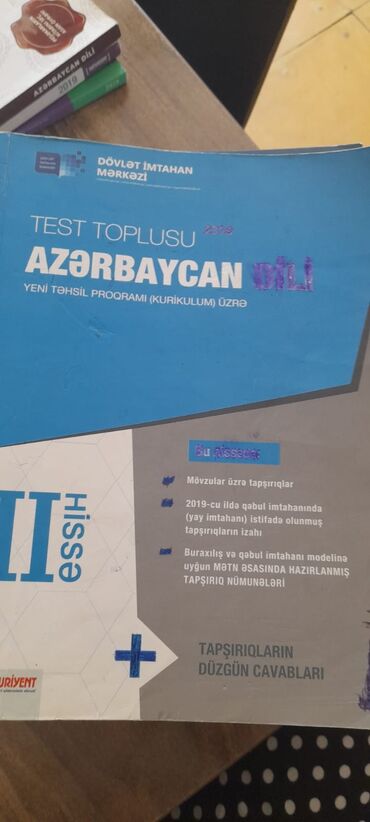 3 cu sinif heyat bilgisi testleri: Azərbaycan dili test toplulari 2019 metrolara catdirilma var 1 ededi 4