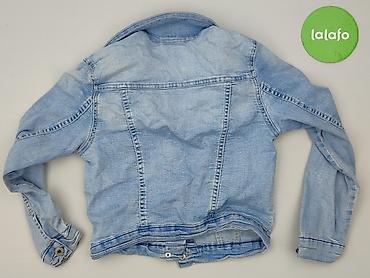 bluza dior: Dziecięca kurtka jeansowa, 9 lat, 128-134 cm, H&M, stan - Bardzo dobry — 3