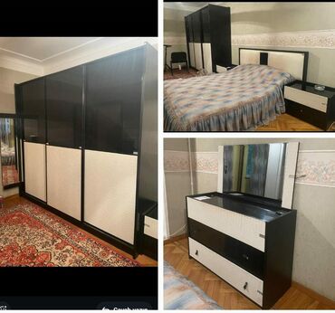 2 təknəfərlik çarpayı, Termo, Dolab, 2 tumba, İşlənmiş