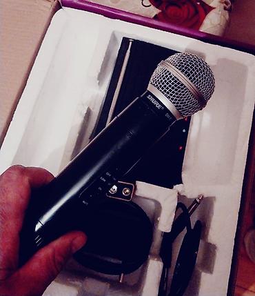 komputer siçanı: Şwireless mikrofon dəsti - Brend/model: Shure SM58 üslublu əl — 1