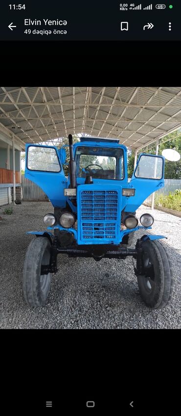 belarus 80 1: Traktor Belarus (MTZ) 80, 1985 il, 584848 at gücü, motor 0.7 l, Yeni