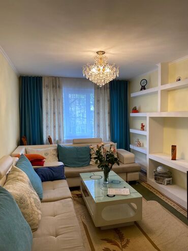 гостиничного типа квартиры в бишкеке: 3 комнаты, 58 м², 104 серия, 1 этаж, Евроремонт