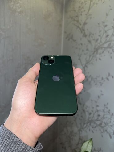 айфон про макс: IPhone 13, Б/у, 128 ГБ, Зеленый, Защитное стекло, Чехол, Коробка, 93 %