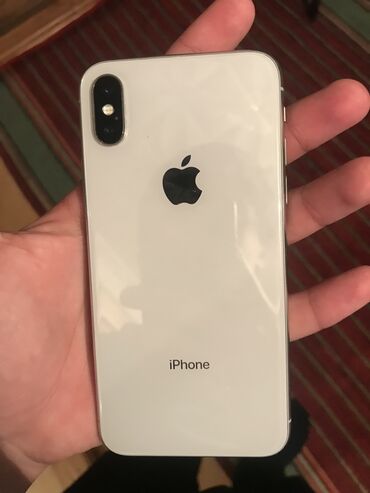 ayfon 7 ucuz: IPhone X, 256 GB, White Titanium, Face ID