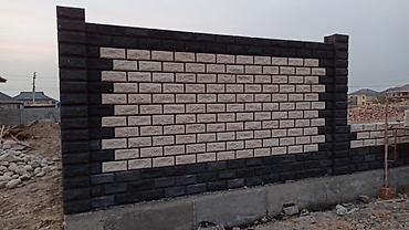 Заборы из пескоблока: Заборы из пескоблока — 18