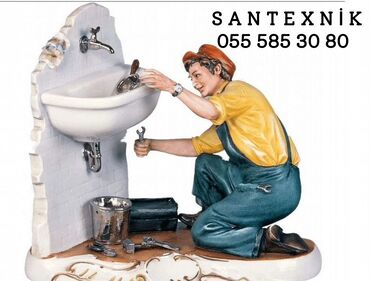 kanalizasiya acan aparat: Santexnik islerinin munasib qiymetle gorulmesi. 7/24 xidmet gosteririk