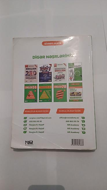 Книги и журналы: Məhsul: “İngilis Dili – Grammar & Vocabulary” (Nərgiz R. Nəcəf) — 2