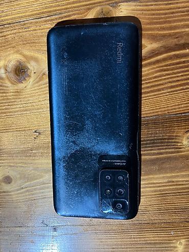 xiaomi pad: Redmi 10, 128 GB, rəng - Qara, Qırıq, Face ID, Barmaq izi — 2