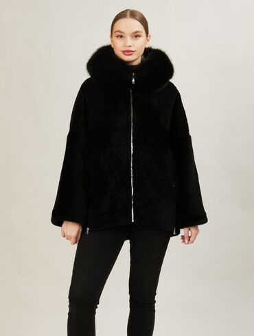 detskie palto: Пальто L (EU 40), XL (EU 42), цвет - Черный