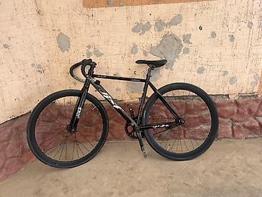 вел мастер: Фикс-байк (single speed) с дорожным рулём - Рама и вилка — 1