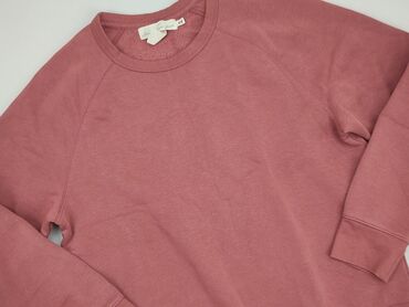 bluzki białe z dekoltem: Sweatshirt, H&M, L (EU 40), condition - Good