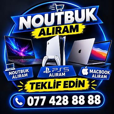ƏN YÜKSƏK QİYMƏTLƏ NOUTBUK PS5 VƏ MACBOOK ALIRAM TEKLİF EDİN KREDİTLƏ lalafo.az -da ƏN YÜKSƏK QİYMƏTLƏ NOUTBUK PS5 VƏ MACBOOK ALIRAM TEKLİF EDİN KREDİTLƏ