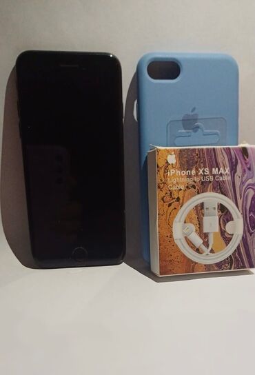 Apple iPhone: IPhone 7, 32 GB, Qara, Barmaq izi