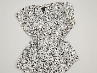 koronkowe bluzki białe: Блуза жіноча, H&M, S, стан - Дуже гарний