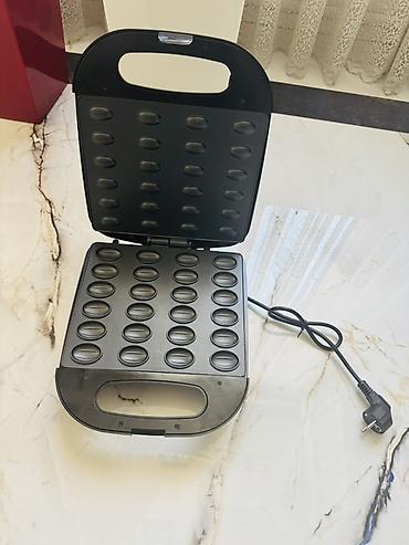 qoz bisiren: Şirniyyat qəlibləri, rəng - Qara, Metal, Fiqur — 2