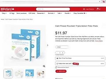 Oprema za kućne ljubimce: Catit Flower Cat Drinking Fountain – 3L - Fontana za mačke sa — 6