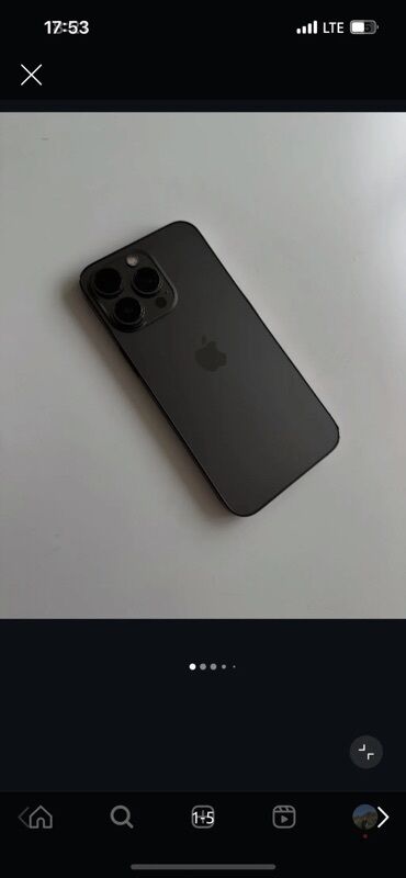 поко х7 про бишкек: IPhone 13 Pro, Б/у, 256 ГБ, Черный, Чехол, 80 %