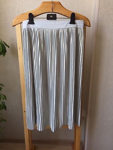 Юбки: Плиссированная юбка с эффектом металлик Бренд: Mango Размер: M/L Цвет — 4