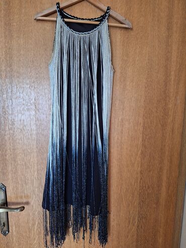 haljine sa resama prodaja: S (EU 36), bоја - Crna, Koktel, klub, Na bretele